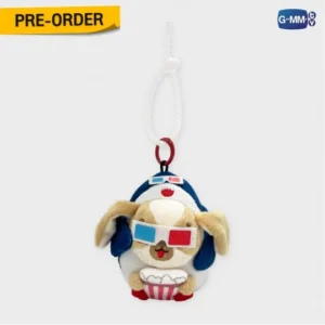 WilliamEst – Porte-clés peluche MOVIE NIGHT WITH WESLEY