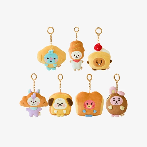 bt21 bakery shop porte-clés