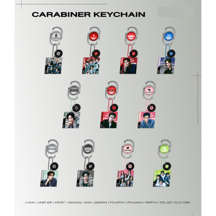 Porte-clés mousqueton RISER CONCERT : THE FIRST RISE