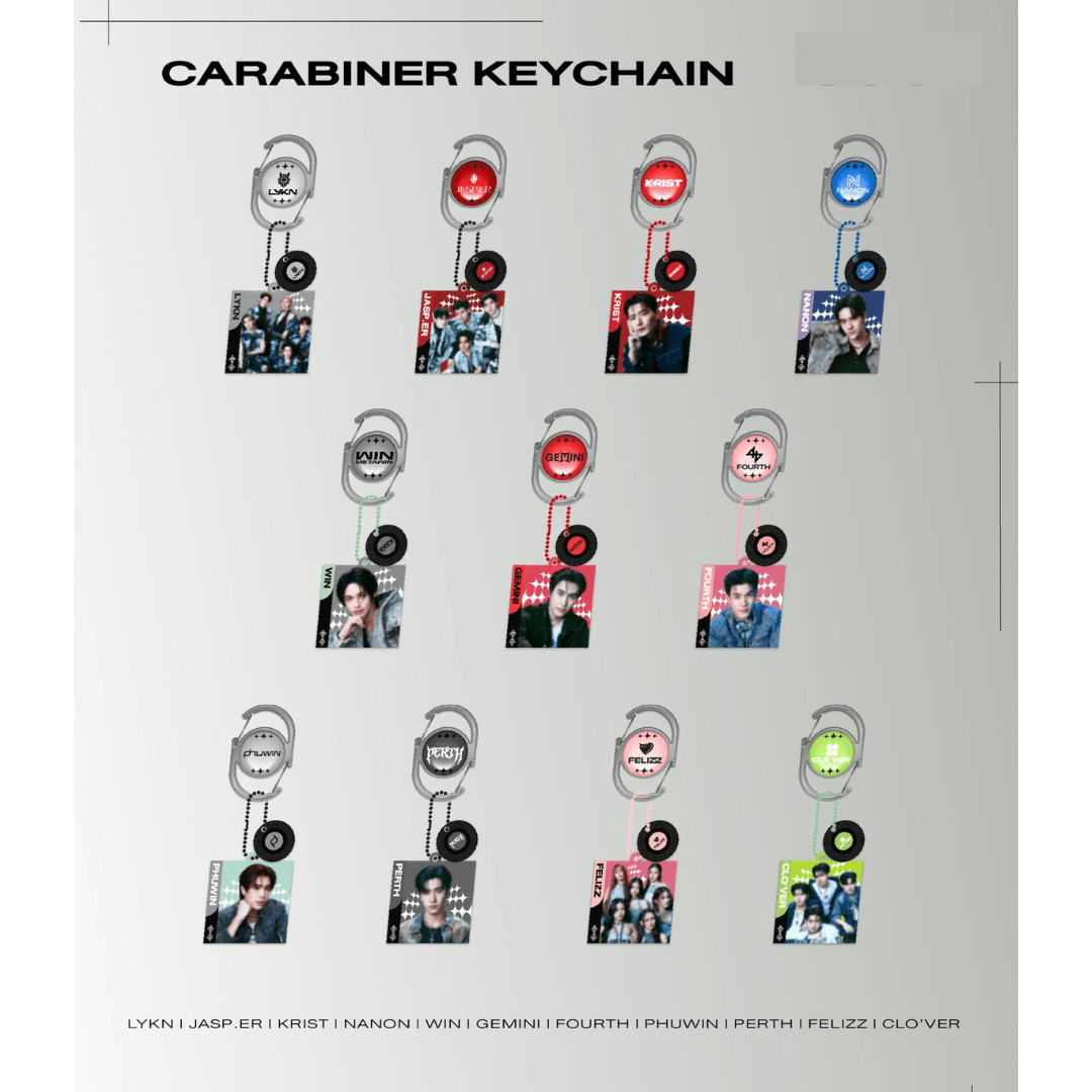 Porte-clés mousqueton RISER CONCERT : THE FIRST RISE