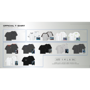 T-shirts officiels RISER CONCERT : THE FIRST RISE