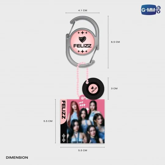 Porte-clés mousqueton RISER CONCERT : THE FIRST RISE – Image 3