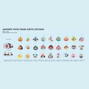 Porte-clés en acrylique magnétique GMMTV