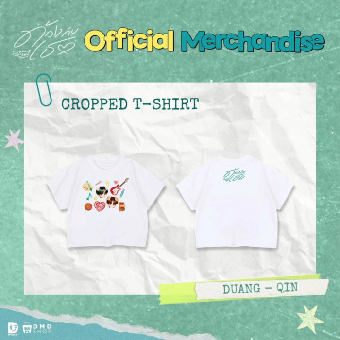 TeeTeePor – T-shirt crop top DUANG WITH YOU