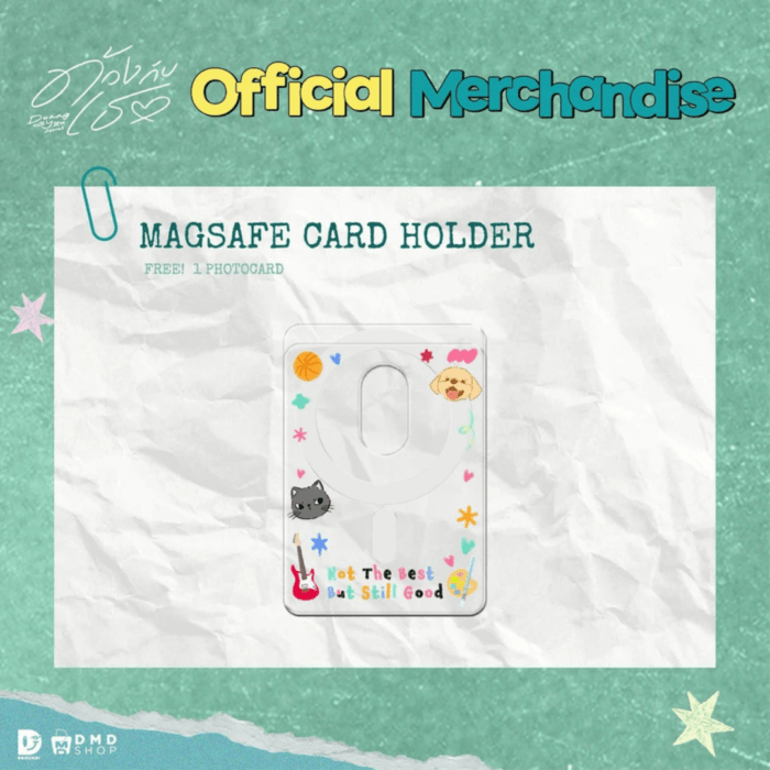 TeeTeePor – Porte-cartes MagSafe avec photocard DUANG WITH YOU