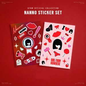 Becky Rebecca Armstrong – Set stickers GIRL FROM NOWHERE: THE REST