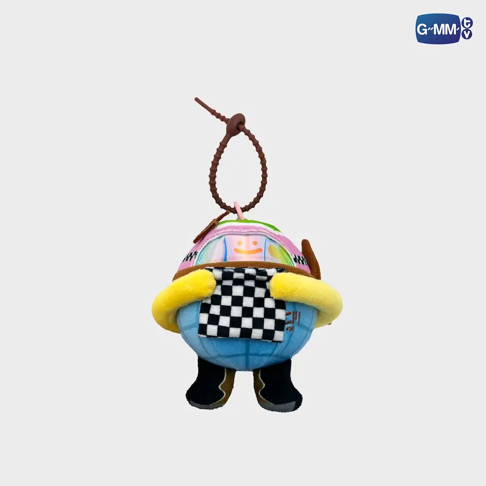 EarthMix – Porte-clés peluche MR. SATURNWORLD RACER