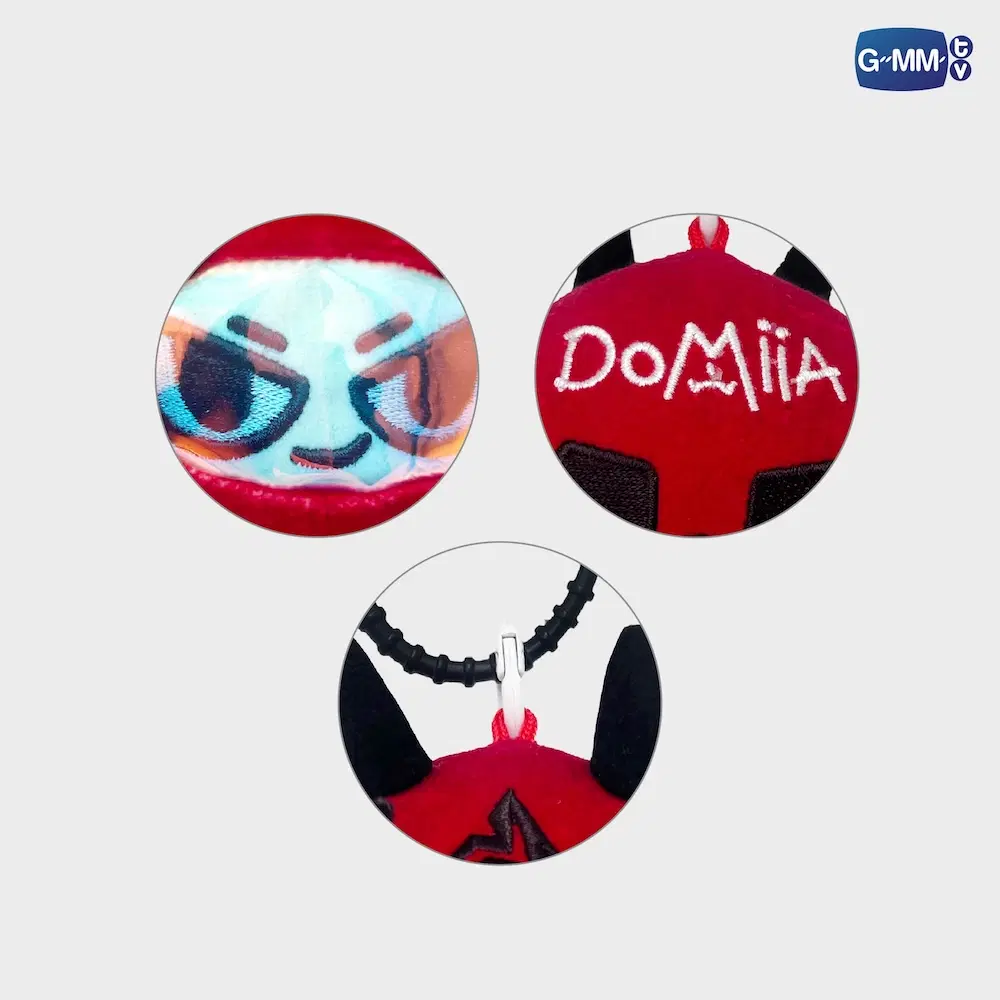 PerthSanta – Porte-clés peluche DOMIIA RACER – Image 3