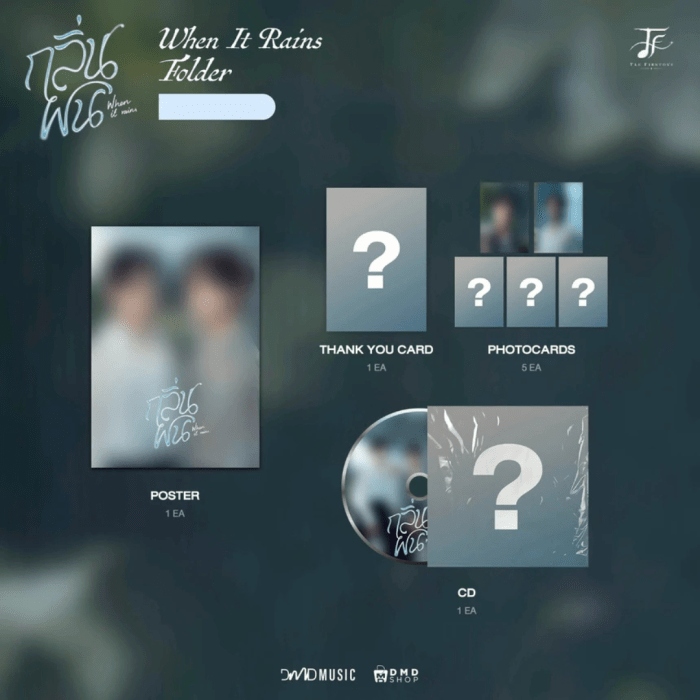 TleFirstOne – Album WHEN IT RAINS - Folder