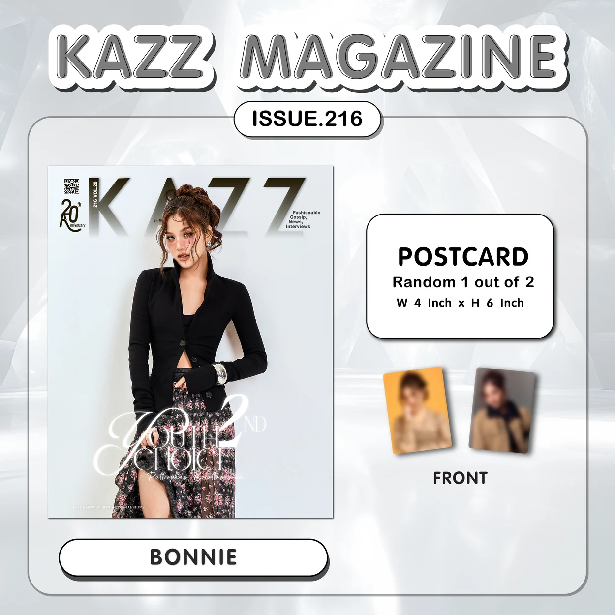 Bonnie Pattraphus – Kazz magazine 216 Youth Choice – Image 2