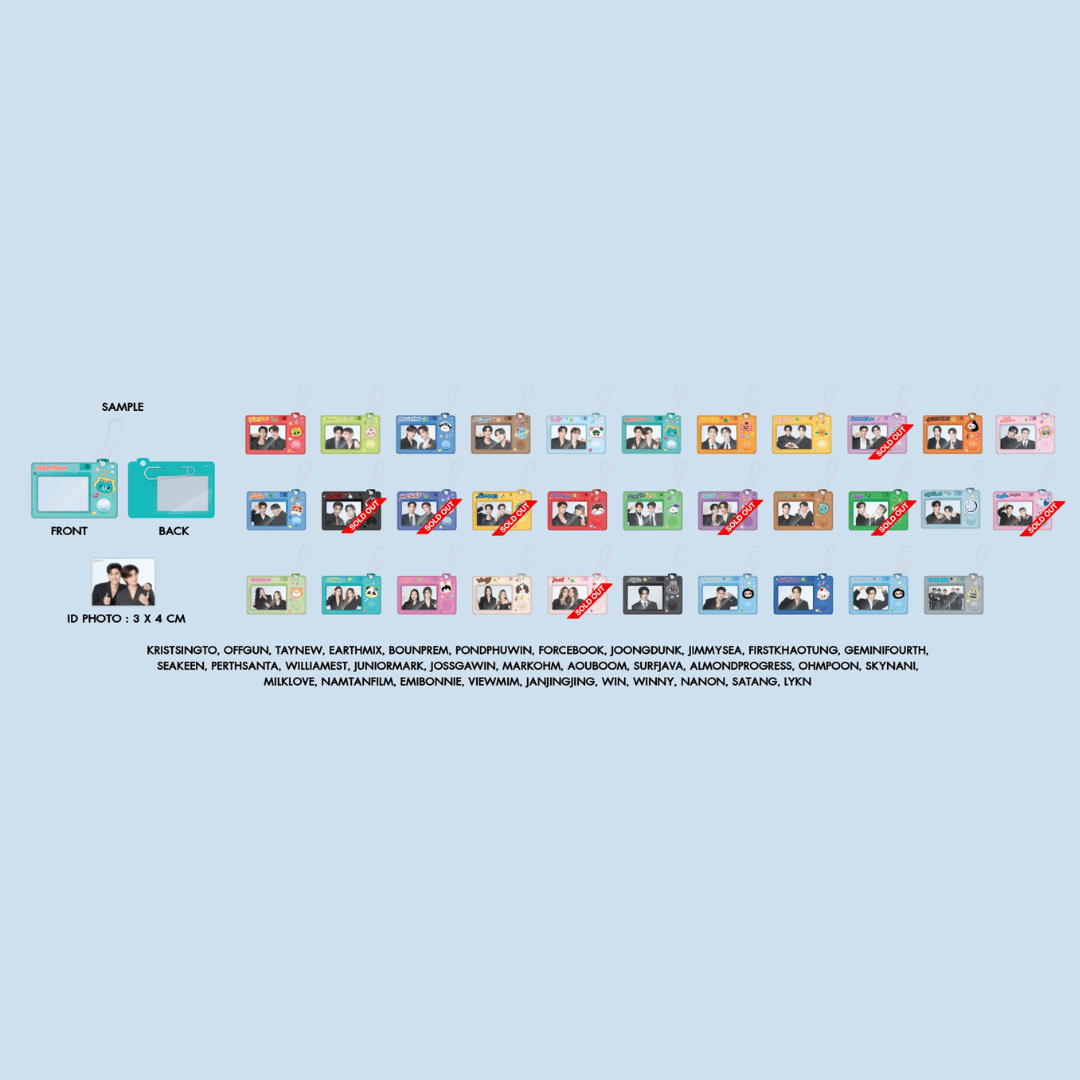 Porte-clés pin ID GMMTV