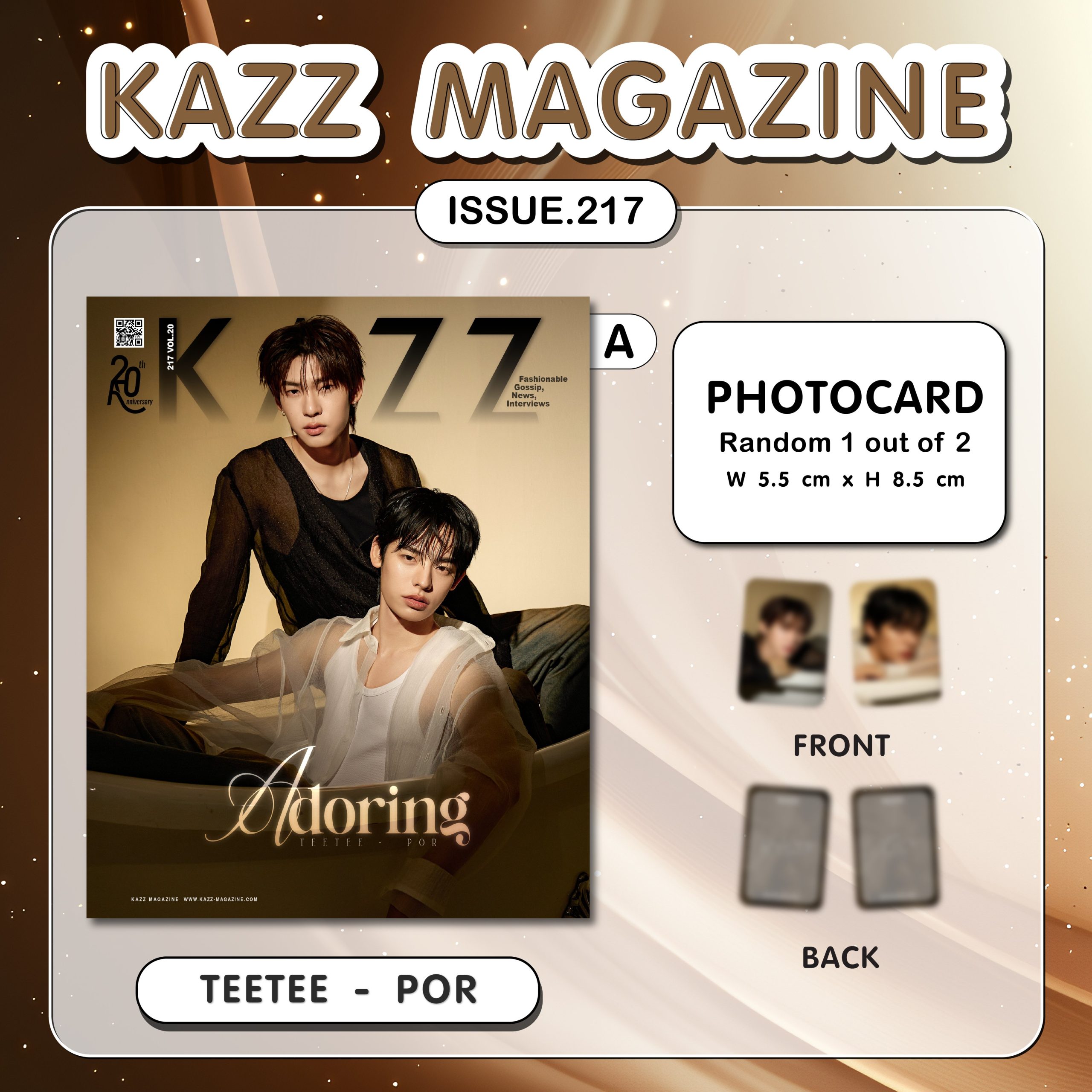 TeeTeePor – Kazz magazine 217 Adoring – Image 2