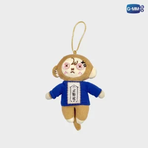 SkyNani – Porte-clés peluche MONKEY SOULMATE WU อู