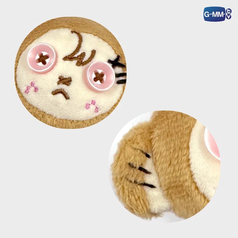 SkyNani – Porte-clés peluche MONKEY SOULMATE WU อู – Image 3