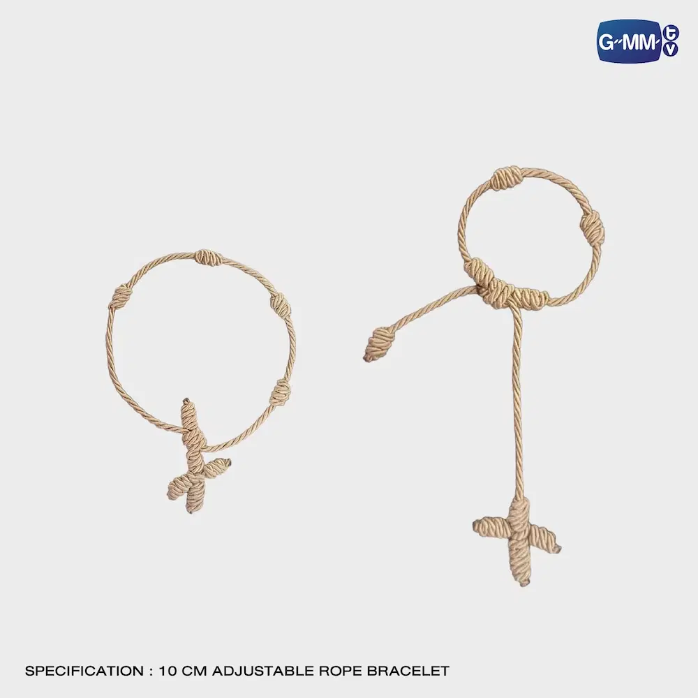 GeminiFourth – Bracelet cordon TICKET TO HEAVEN