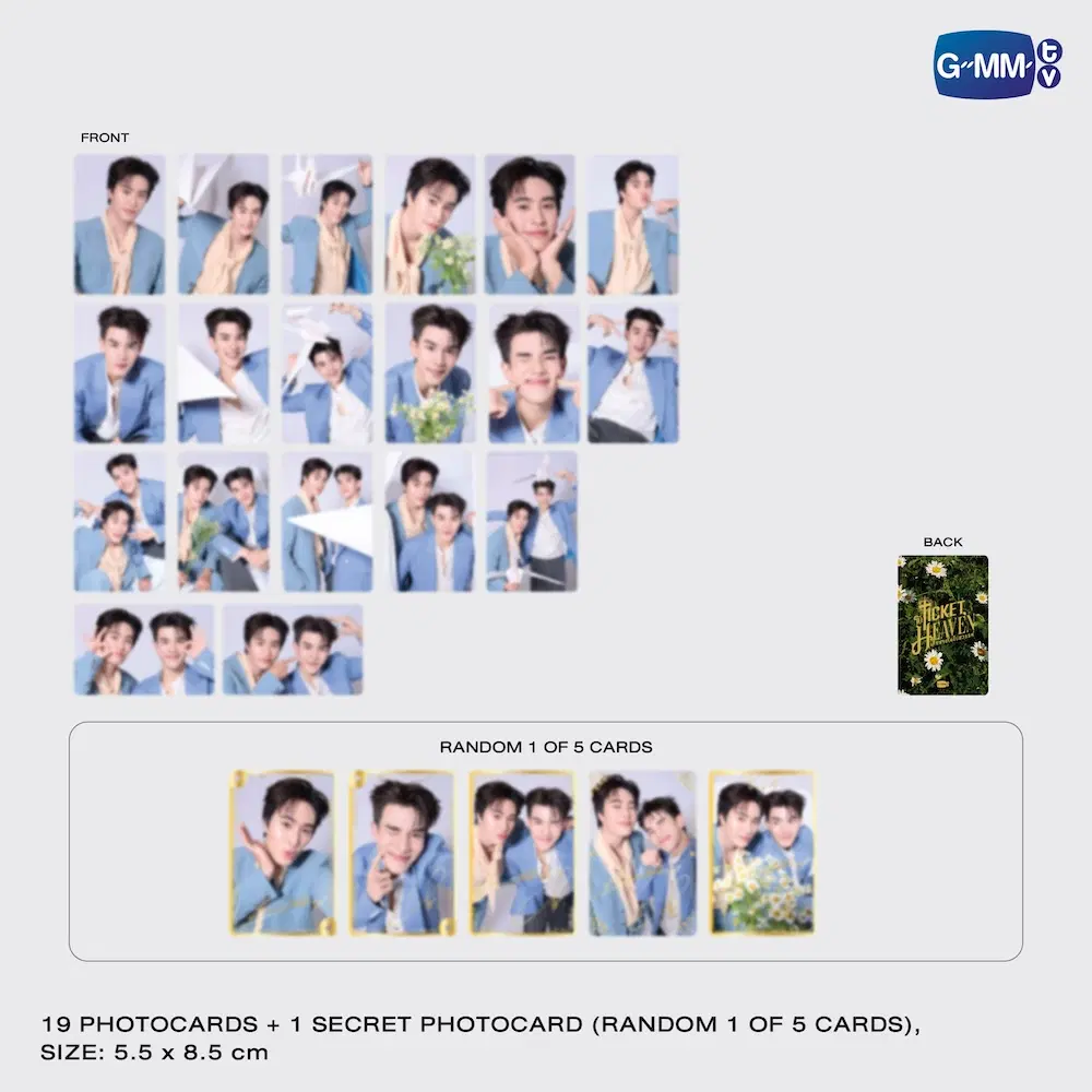 GeminiFourth – Set photocards TICKET TO HEAVEN FAN PARTY – Image 2