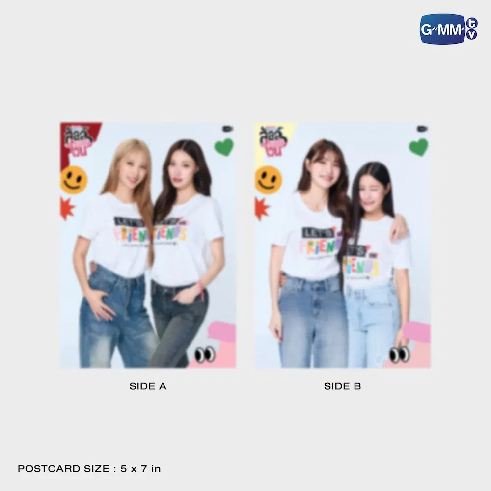 JanJingJing, KapookCiize – T-shirt Let's Be Friends (HR is Watching) ENEMIES WITH BENEFITS – Image 3