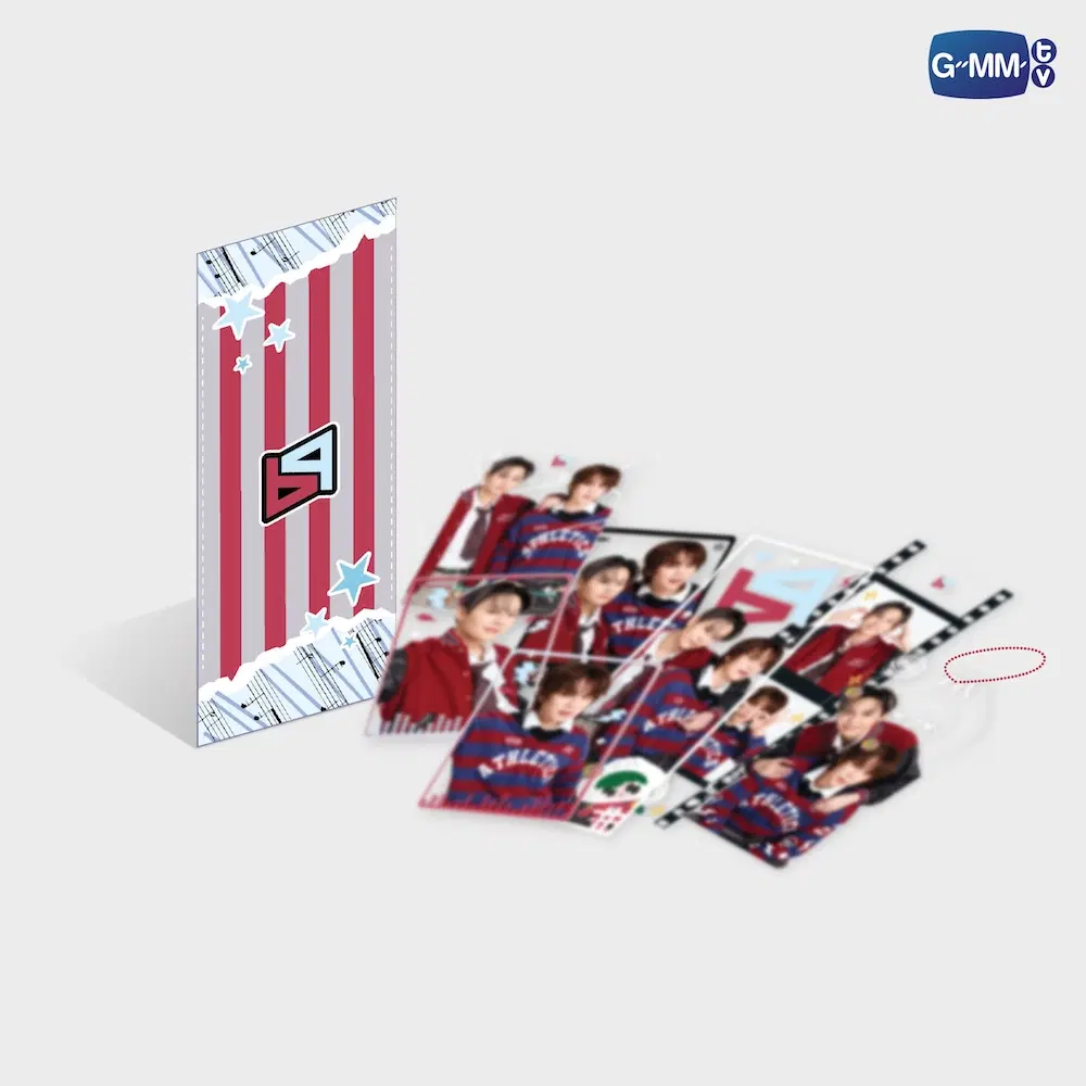 BounPrem – Set photo transparent FEEL FAN FUN PARTY CONCERT