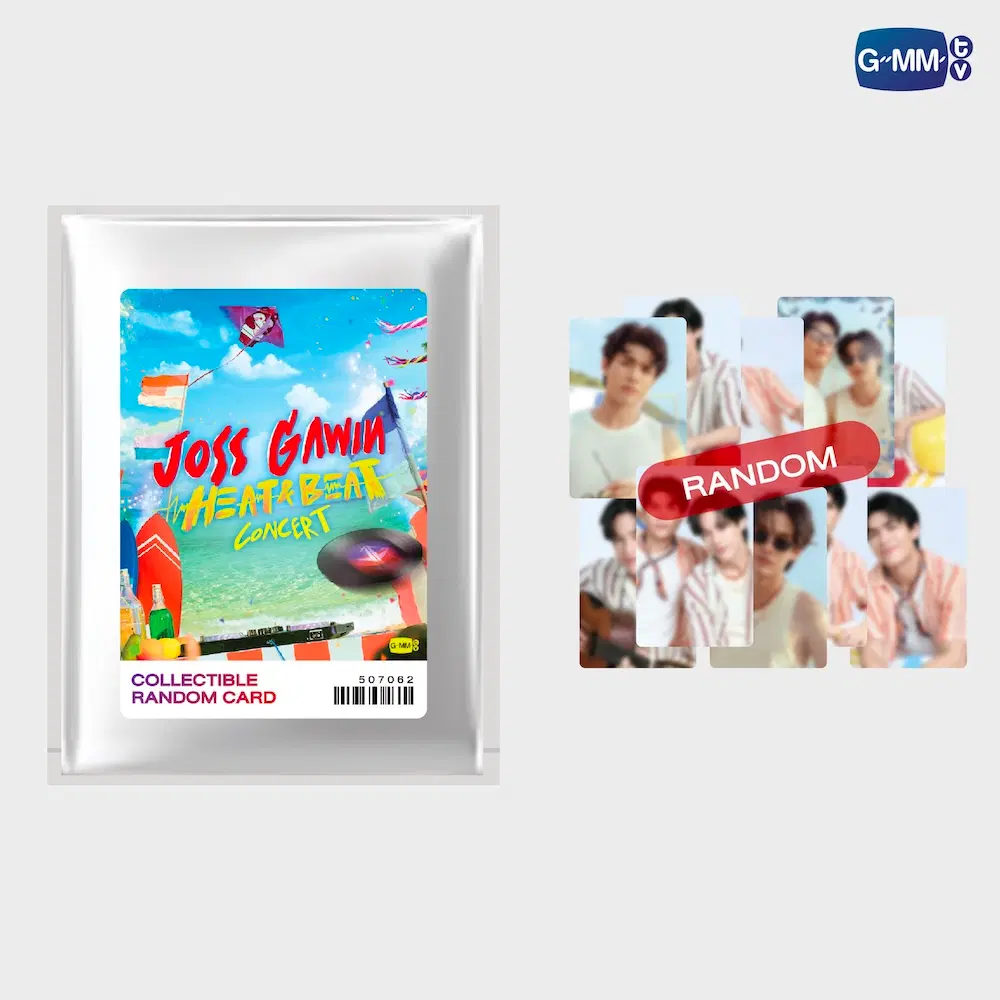 JossGawin – Set photocards HEAT & BEAT CONCERT