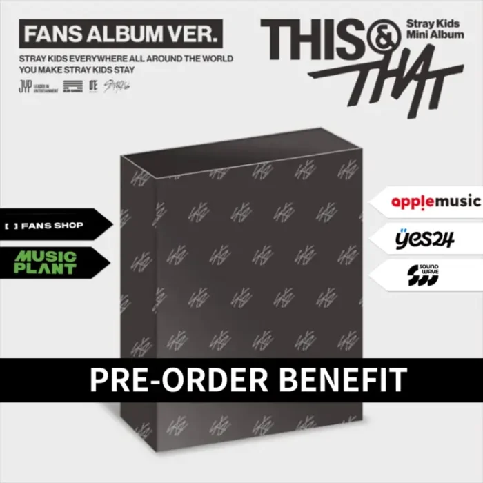 stray kids - this & that fans album ver pob main