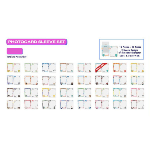 Set pochettes photocards GMMTV