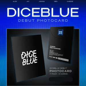DICEBLUE – Set photocards