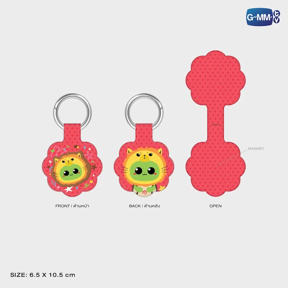Porte-clés magnétique GMMTV – Image 2