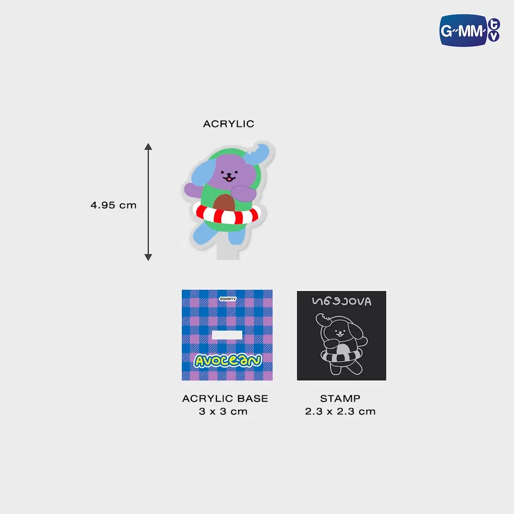 Tampon acrylique GMMTV – Image 9