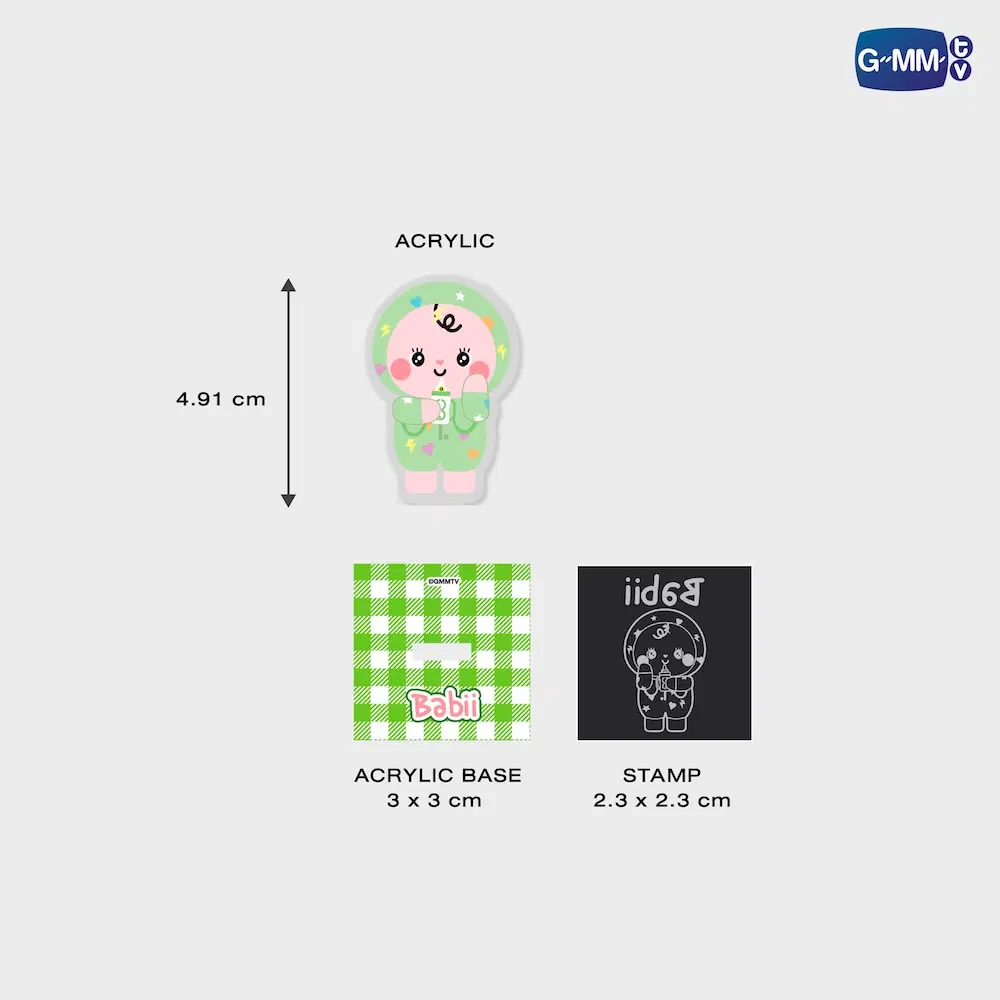 Tampon acrylique GMMTV – Image 3