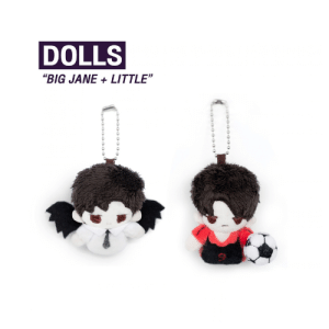 TeeHeng – Porte-clés peluche BIG JANE & LITTLE JANE