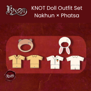 BoatOat – Set tenues peluches NAKHUN X PHATSA KNOT