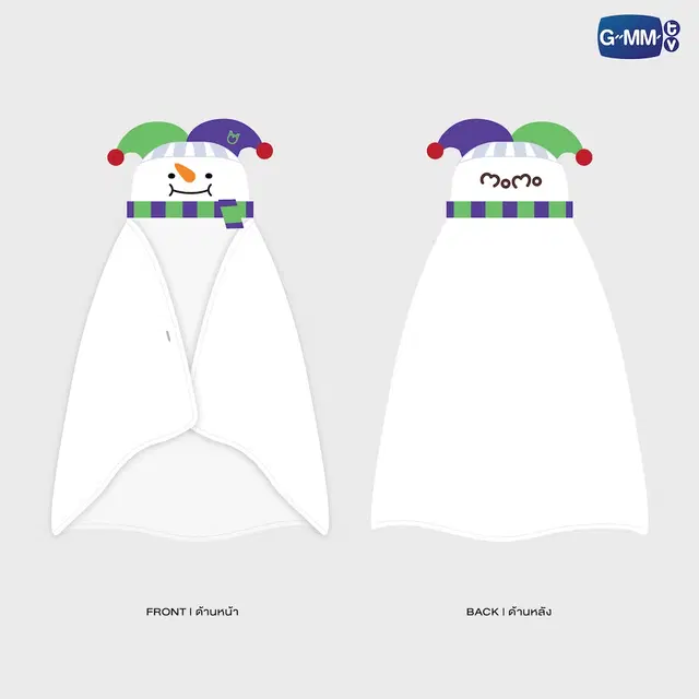 Plaid à capuche fandom character GMMTV – Image 18