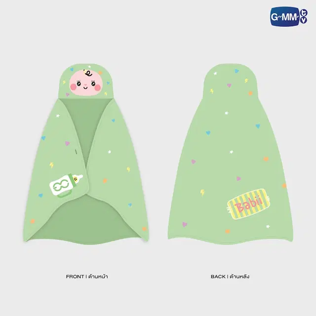 Plaid à capuche fandom character GMMTV – Image 32