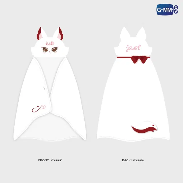Plaid à capuche fandom character GMMTV – Image 11