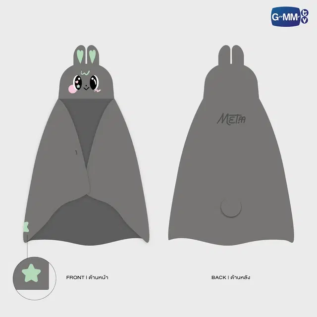 Plaid à capuche fandom character GMMTV – Image 10