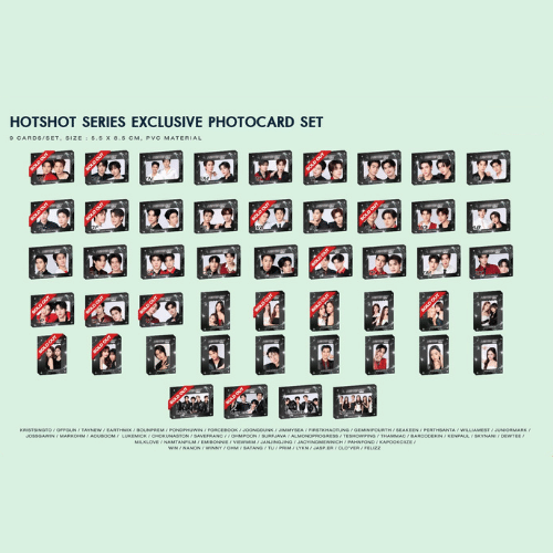 Set photocards HOTSHOT GMMTV