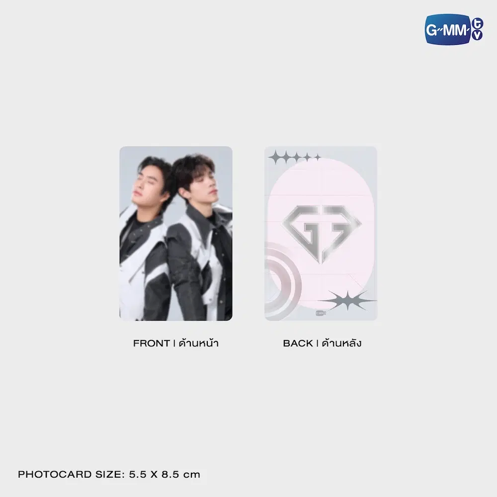 GeminiFourth – Standee acrylique avec photocard LOOK KHUNNOO – Image 4